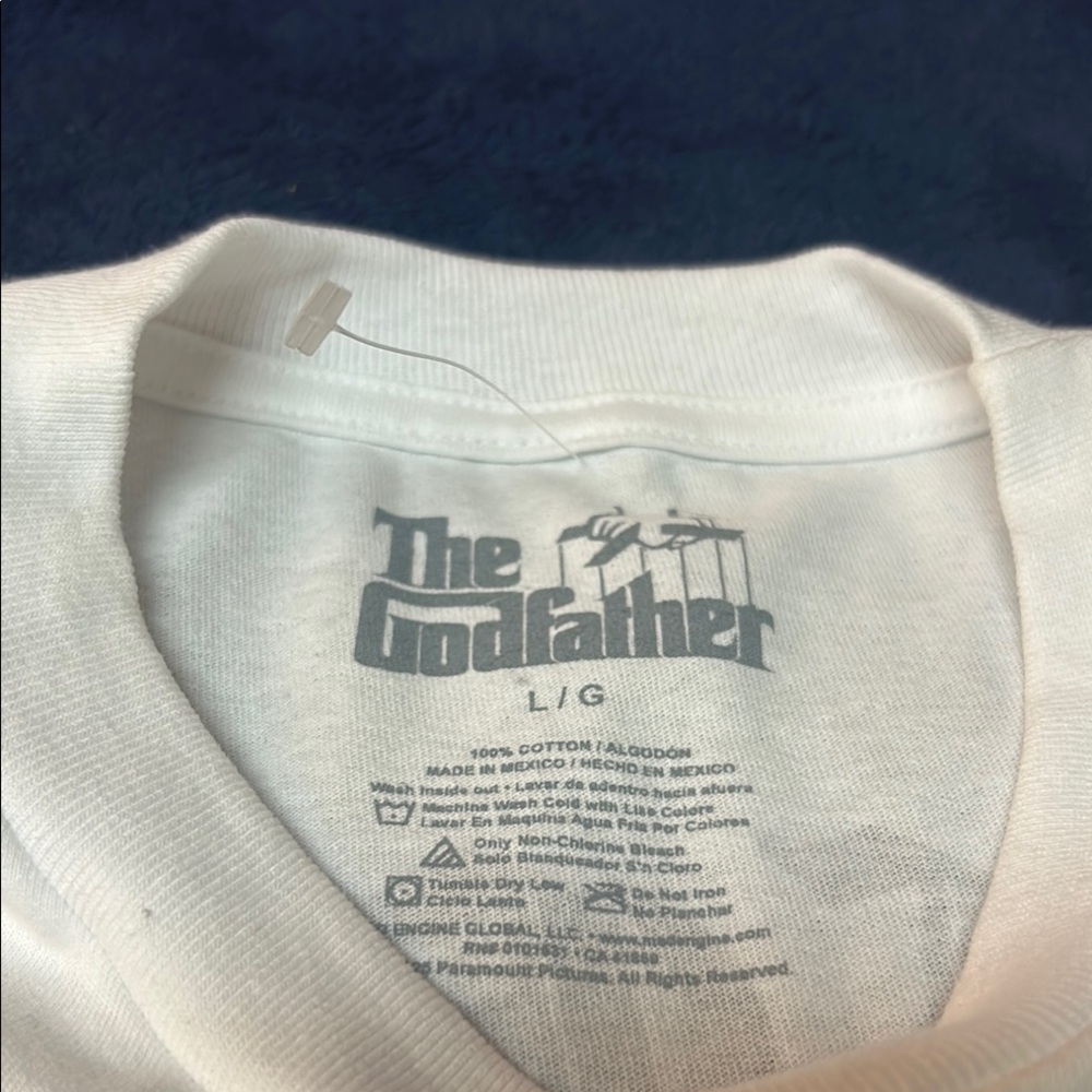 The Godfatherwhitec men’s T-shirt - Picture 6 of 11